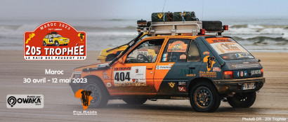 [Raid] 205 Trophée, le raid des Peugeot 205 au Maroc, un raid à vocation humanitaire !