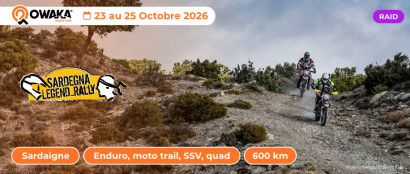 Sardegna Legend Rally : un raid moto aux allures de rallye-raid en Sardaigne !