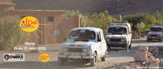 [Raid] 4L Défi Maroc, une aventure en 4L au Maroc, un challenge entre navigation, pilotage et défis mécaniques !