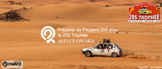 [Les Astuces Owaka] Une préparation mécanique pour un raid en Peugeot 205 made in 205 Trophée !