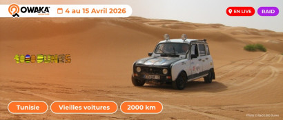 Raid 1000 Dunes, c'est maintenant en direct sur Owaka Live !