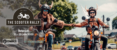 [Raid] Scooter Rally, un roadtrip déjanté au coeur des Ardennes belges en SCOOTER !