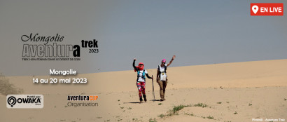 [Trek] Mongolie Aventura Trek, c'est maintenant en live sur Owaka !