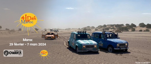 [Rallye-Raid] 4L Défi Maroc, une aventure humaine en 4L au Maroc ! Challenge et Dépaysement en youngtimers !