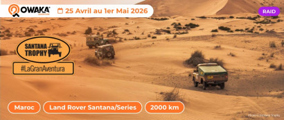 Santana Trophy : un raid offroad en Land Rover Santana et Series au Maroc