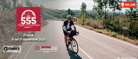 [Cycling] BikingMan 555 Alpes-Maritimes, c'est maintenant en live sur Owaka !