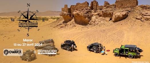 [Raid] Defender Trophy, le raid des Defender au Maroc, Land Rover à l'assaut du désert marocain : navigation, conduite, offroad, aventure !
