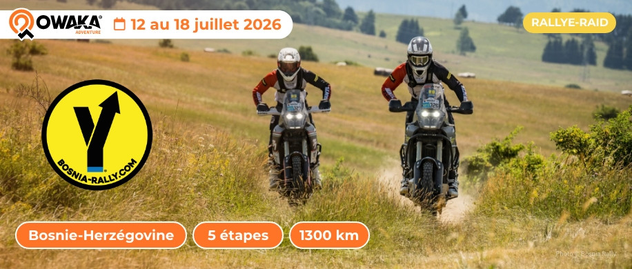 Bosnia Rally, le rallye-raid pour s'entraîner à la navigation au road-book en Bosnie !