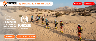 MDS 120 Maroc et MDS Handi 2026 : le départ dans le Sahara, à suivre en direct