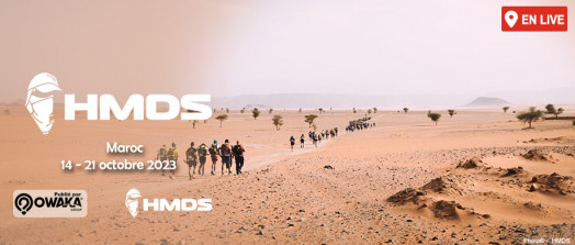 [Trail] Half Marathon Des Sables Maroc 2023, c'est maintenant en live sur Owaka !