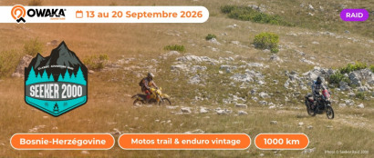 Seeker Raid : un raid moto vintage qui traverse la Bosnie, accessible à tous