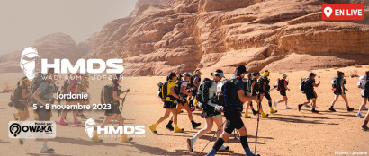 [Trail] Half Marathon Des Sables Jordanie 2023, c'est maintenant en live sur Owaka !