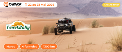 Fenek Rally Maroc : un rallye-raid de 1300 kms, un entraînement parfait au pilotage et à la navigation !