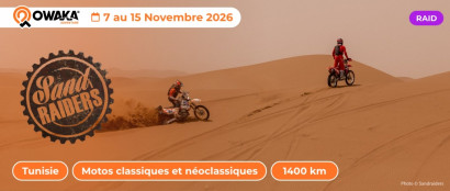 SandRaiders Tunisie : le raid des motos classiques et néoclassiques en Tunisie