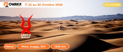 Addax Rally : un rallye-raid pour moto et buggy au Maroc 