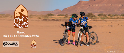 [Cycling] Vélodyssée du Maroc, le désert Marocain à vélo en 7 étapes dont 1 étape à pied au milieu des dunes