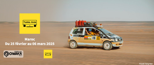 [Raid] Twing Raid : un raid en Twingo en duo au Maroc ! Twingo 1 en mode off-road dans le désert, une deuxième édition en 2025 !