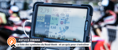 Lexique roadbook : la liste des symboles du roadbook : et un quiz pour s'entraîner 