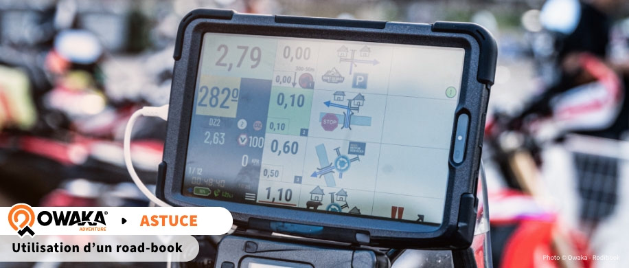 Utiliser un road-book : les symboles du road-book