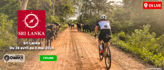 BikingMan Sri Lanka 2024 c'est maintenant en live sur Owaka ! BikingMan Sri Lanka Live Tracking !