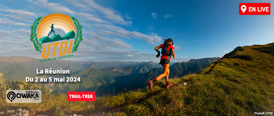 [Ultra-Trail] Ultra Trail de l'Océan Indien 2024 c'est maintenant en live sur Owaka ! 