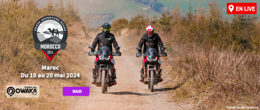 [Raid] Honda Adventure Roads Morocco 2024 c'est maintenant en live sur Owaka !