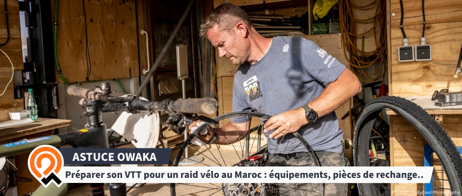 Préparer son VTT pour un raid vélo au Maroc : équipements, pièces de rechange..