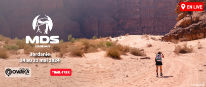 Marathon Des Sables Jordanie 2024 c'est maintenant en live sur Owaka : MDS Jordan live tracking