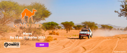 Nomad Raid : un raid touristique et solidaire de 12 jours et 4000 kms au Maroc, pour un raid tout-terrain en Peugeot 205 !