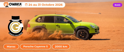 Genius Challenge : le raid en Porsche Cayenne à la découverte du désert marocain