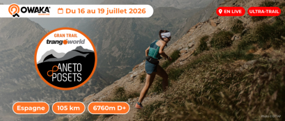 Top départ du Gran Trail Aneto-Posets 2026 : suivez le live tracking en direct !