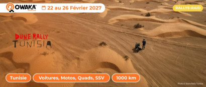 Dune Rally Tunisia : un rallye-raid en Tunisie pour les motos, autos, quads et SSV