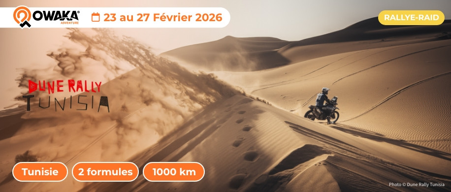 Dune Rally Tunisia : un rallye-raid en Tunisie pour les motos, autos, quads et SSV