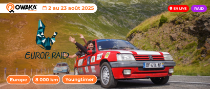 Europ'Raid 2025 c'est maintant en live tracking sur Owaka !
