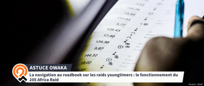 La navigation au roadbook sur les raids youngtimers : le fonctionnement du 205 Africa Raid