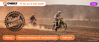 SandRaiders Maroc : le raid moto vintage qui vous plonge dans l'esprit Dakar des années 80 au coeur du Maroc