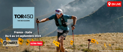 TOR Des Glaciers 2024 live tracking : TOR450 live