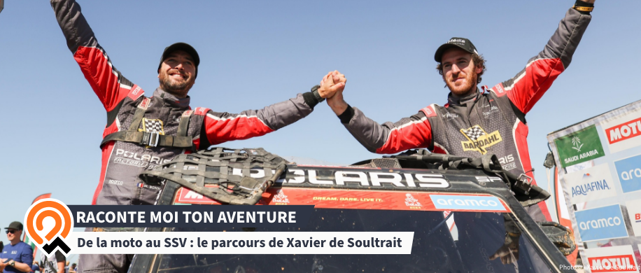 De la moto au SSV : le parcours de Xavier de Soultrait, de sa blessure en 2021 à sa victoire au Dakar 2024 !