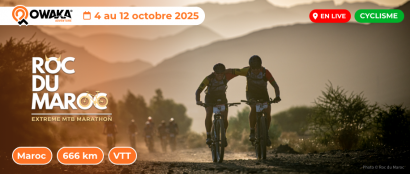 Suivez la trace des cyclistes sur le Roc du Maroc 2025 dès maintenant en live !