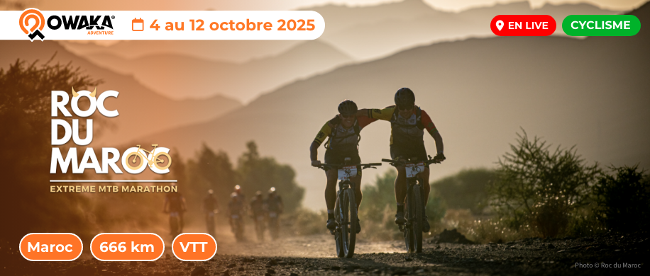 Suivez la trace des cyclistes sur le Roc du Maroc 2025 dès maintenant en live !