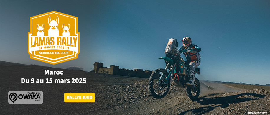 Lamas Rally Morocco 2025 un rallye-raid d'orientation en moto de rallye et trails ! 