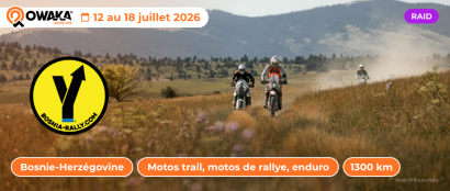 Débuter en rallye : Bosnia Rally, une aventure moto au roadbook au cœur des Balkans