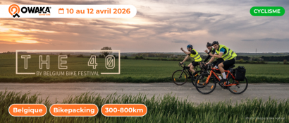 THE 40 : Le Défi Bikepacking du Belgium Bike Festival (Édition 2026 : Abbayes de Wallonie)