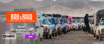 Bab El Raid : un raid solidaire au Maroc en youngtimers pour 5000 kms de challenge au volant de 4l, Peugeot 205, fiat panda...