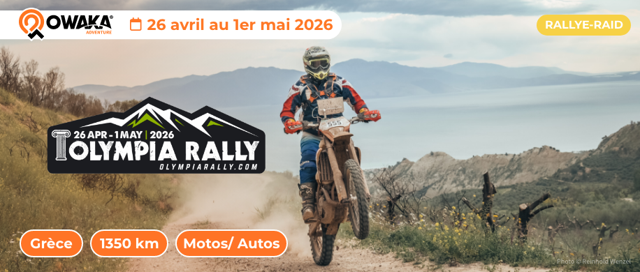 Olympia Rally : une aventure épique en Grèce pour les adeptes de rallye-raid en moto, quad, SSV...