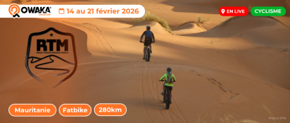Top départ du Raid TransMauritania 2026 en fatbike : c'est maintenant en live !