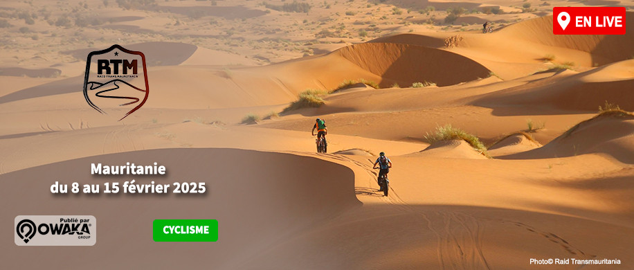 Top départ du Raid TransMauritania 2025 en fatbike : c'est maintenant en live !