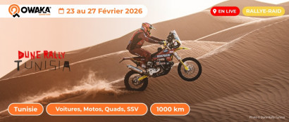 Dune Rally Tunisia c'est maintenant en live sur Owaka !	