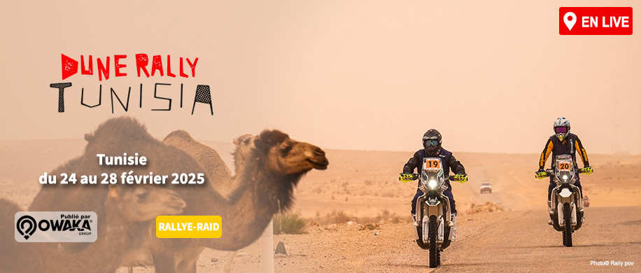 Dune Rally Tunisia c'est maintenant en live sur Owaka !	