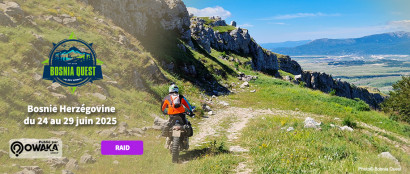 Bosnia Quest 2025 : Rejoignez l’aventure moto ultime à partir de 650€ jusqu’au 28 février !